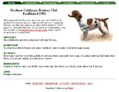 Northern CA Brittany Club